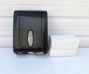 lot 20 image: Georgia Pacific Paper Towel Dispenser with Towels