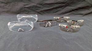 lot 23 image: 5 Pair of Safety Glasses