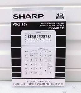 lot 30 image: Sharp Electronic Calculator Tilt Display