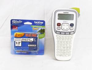 lot 47 image: Brother P-Touch Electronic Labeling System with Extra Tapes
