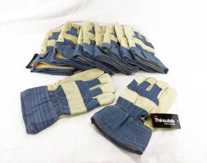 lot 113 image: Lot of 6 Size XL 3M Thinsulate Insulation Work Gloves