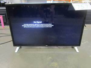 lot 757 image: LG 32 Class HD HDR Smart LED TV 32LM577BZUA