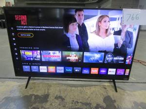 lot 766 image: VIZIO D-Series 40 Class 1080p Full-Array LED HD Smart TV - D40f-J09 - VERTICAL LINE RIGHT OF CENTER