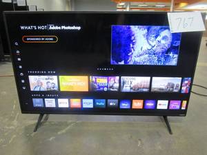 lot 767 image: VIZIO 43 Class D-Series FHD LED Smart TV D43f-J04
