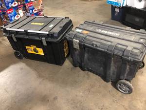 Lot of Assorted Tool Rolling Bins Various Models and Conditions  Customer Returns See Pictures