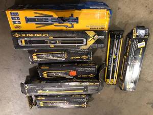 Lot of Assorted Tile Cutters Various Models and Conditions Customer Returns See Pictures