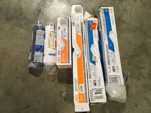 Lot of Assorted Plastic Sheeting Various Models and Conditions  Customer Returns See Pictures