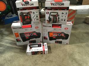 Lot of Vector Portable Power Stations Various Models and Conditions  Customer Returns See Pictures