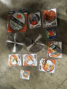 Lot of Assorted Saw Blades Various Models and Conditions  Customer Returns See Pictures