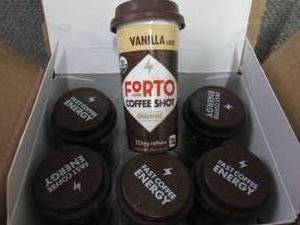 2- 6pks FORTO Coffee Shots - Vanill...