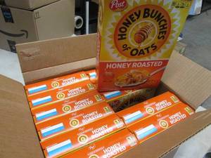 Case of 12- 14.5 oz Boxes Honey Bun...