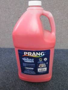 1 Gallon Prang Washable Red Paint...