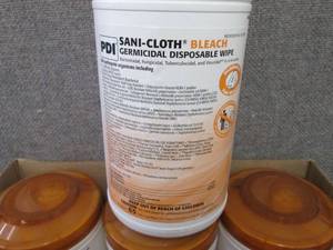 6- 65 ct Canisters PDI SaniCloth Di...