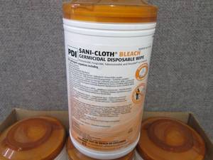 6- 65 ct Canisters PDI SaniCloth Di...