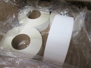 Case of 4 - 5000ct Rolls White Labe...