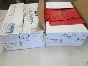 1.5 cs 40-45 Gallon 40x46 Red 3mils...