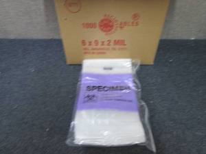 Case of 1000 -6x9 Reclosable Specim...
