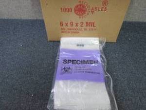 Case of 1000 -6x9 Reclosable Specim...