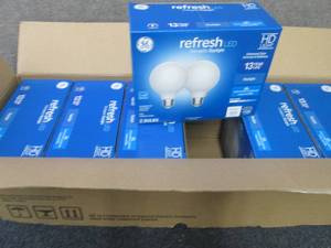 6- 2pks GE LED Refresh 60W equiv Da...