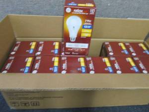 Case of 24- GE Relax LED 3 Way Bulb...