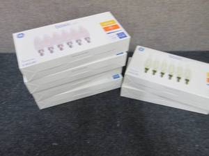 6- 6pks GE Basic LED Soft White 40W...
