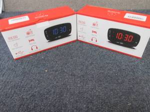 2 Alarm Clocks...