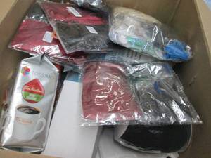 Box of Assorted Small Overstock Ite...