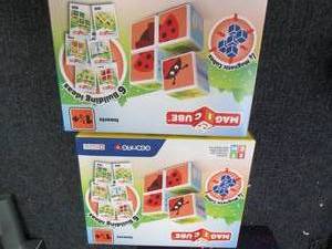 2 Sets Magicube Insect Puzzle Block...