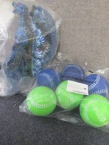 6 Soft Softballs, Dinosaur...