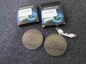 2- 2pk Ford Logo LED Cup Holder Lig...