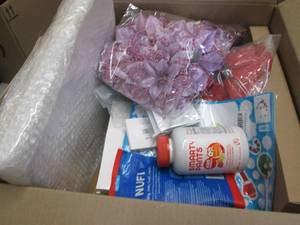 Box of Assorted Small Overstock Ite...