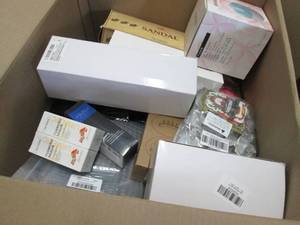 Box of Assorted Small Overstock Ite...