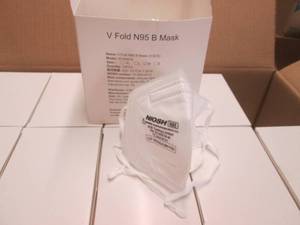 Case of 300 NIOSH V Fold N95 Masks...
