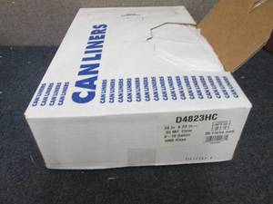 Case of 1000- 8-10 Gallon Clear Tra...
