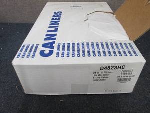 Case of 1000- 8-10 Gallon Clear Tra...
