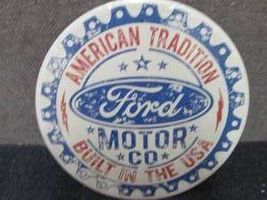 Circular Ford Motor Co. Metal Sign...