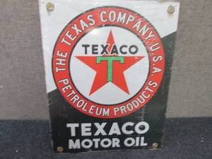 Metal Texaco Sign 16x12.5 inches...