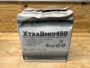 lot 21 image: PREMIER BUILDING SOLUTIONS Case of Xtra Bond 450 Neutral Cure Silicone Sealant- Clear (24 tubes)
