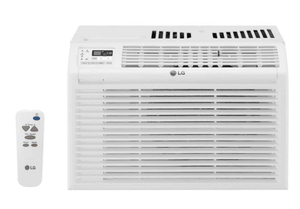 lot 7 image: LG 6,000 BTU 115-Volt Window Air Conditioner LW6017R Cools 250 Sq. Ft. with Remote