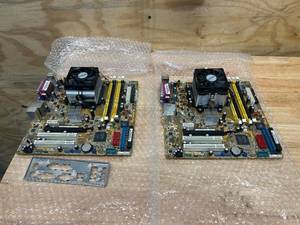 lot 82 image: ASUS Lot of 2- M2NBP-VM CSM Motherboards