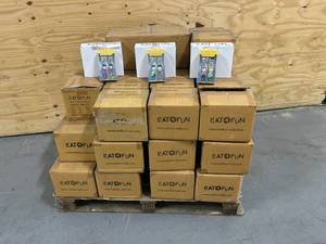 lot 70 image: EAT 4 FUN Pallet of Kids Spoon and Fork Sets