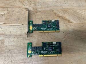 lot 86 image: PROMISE Lot of 2- FastTrak TX4310 4-Port SATA300 PCI RAID Adapters