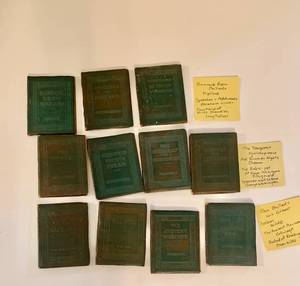 lot 10 image: Little Leather Library Corp Books