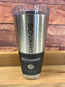lot 16 image: Sovaro 20oz Stainless Steel Tumbler $44.95 at Neiman Marcus
