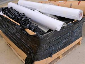 lot 594 image: Lot of (1 Pallet) Banner Material
