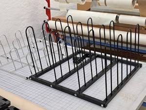 lot 626CC image: Lot of (2) Table Top Mount Roll Holders