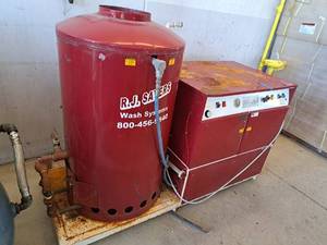 lot 555 image: R. J. Sayers 784.19-HP 3-Phase Wash System 75 WS