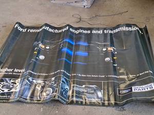 lot 737 image: Ford Powertrain Banner (New)
