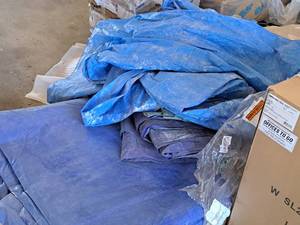 lot 741 image: Lot of (1 Pallet) Assorted Tarps