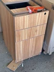 lot 780 image: Offices To Go File Cabinet SL22BBF-AWL 3-drawer (New)